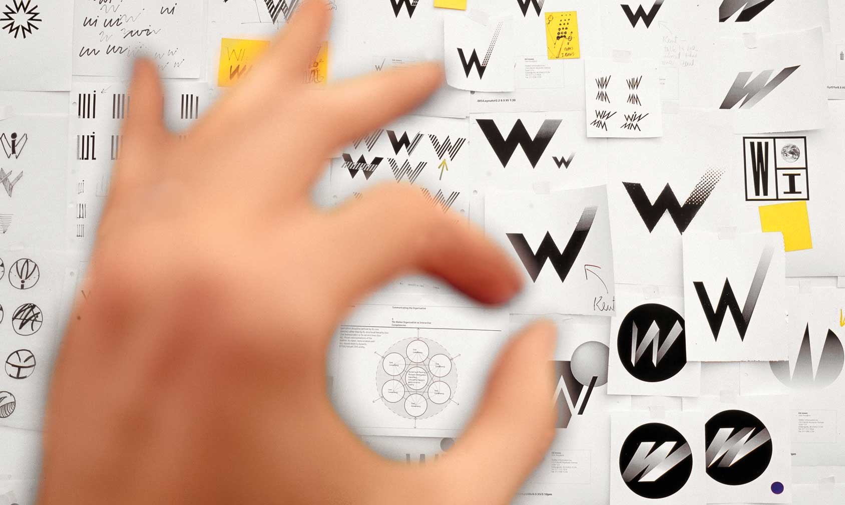 walker-information_logo-sketches.jpg Art Direction by: Bart Crosby, Crosby Associates